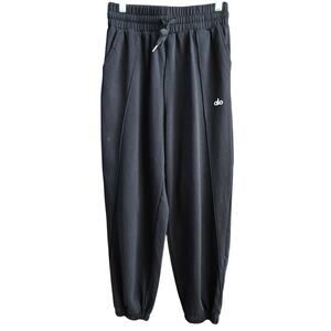Alo Black Joggers Sweatpants Women’s Size Medium